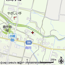 山梨県笛吹市一宮町小城806周辺の地図