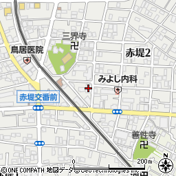三界寺別院周辺の地図