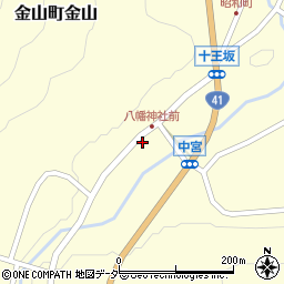 岐阜県下呂市金山町金山2485周辺の地図