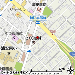 千葉県浦安市海楽1丁目29-28周辺の地図