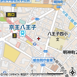 関電工多摩支店周辺の地図