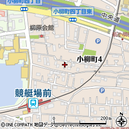 東京都府中市小柳町4丁目周辺の地図