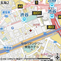 鳥貴族 渋谷西口店周辺の地図