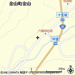 岐阜県下呂市金山町金山2489周辺の地図