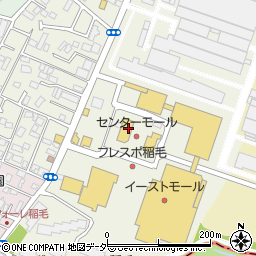 サンキ稲毛店周辺の地図