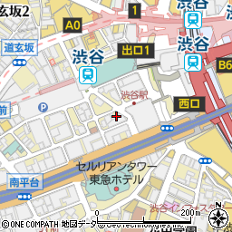 山内農場 渋谷南口駅前店周辺の地図