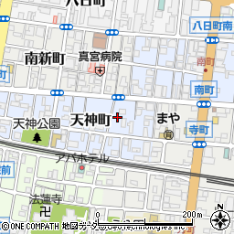 東京都八王子市天神町12周辺の地図