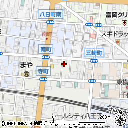 東京都八王子市寺町50周辺の地図