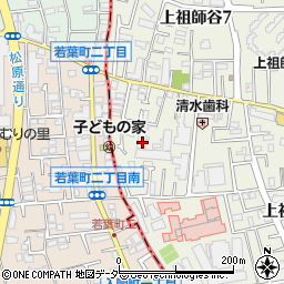 東京都世田谷区上祖師谷5丁目21-14周辺の地図