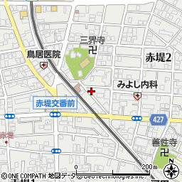 東京都世田谷区赤堤2丁目11-7周辺の地図