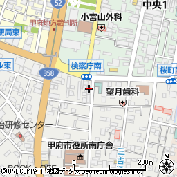 日本共産党山梨県委員会周辺の地図