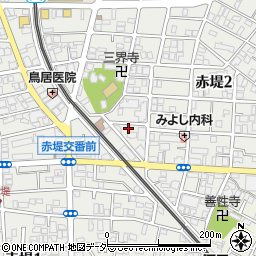 東京都世田谷区赤堤2丁目11-9周辺の地図