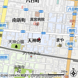 東京都八王子市天神町11周辺の地図