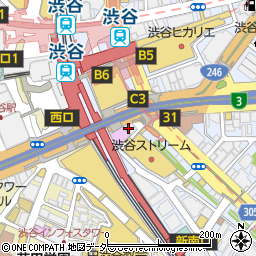 Cafe Miyama 渋谷東口駅前店周辺の地図