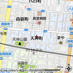 東京都八王子市天神町10周辺の地図