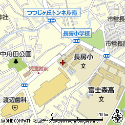 東京都八王子市長房町349周辺の地図