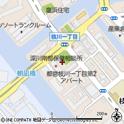 江東区枝川高齢者在宅サービスセンター周辺の地図