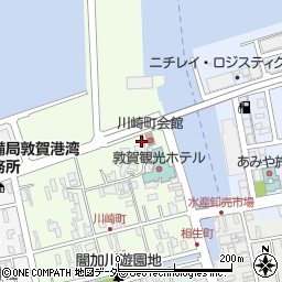 福井県敦賀市川崎町周辺の地図