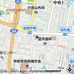 北恵株式会社　甲府営業所周辺の地図