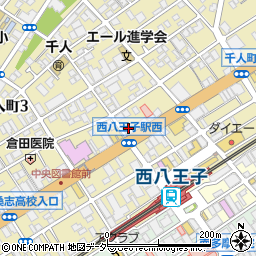 マロン薬局　西八王子店周辺の地図