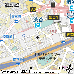 東京都渋谷区道玄坂1丁目11周辺の地図