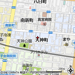 東京都八王子市天神町9周辺の地図