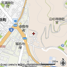 福井県敦賀市天筒町周辺の地図
