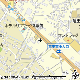 ネクステージ　甲府バイパス店周辺の地図
