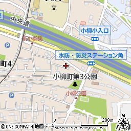 東京都府中市小柳町4丁目37周辺の地図