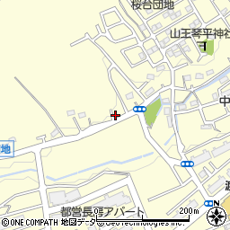 東京都八王子市長房町799-11周辺の地図