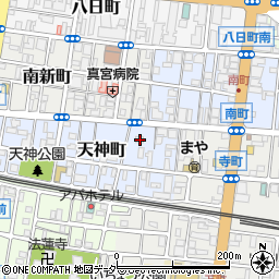 東京都八王子市天神町12-1周辺の地図