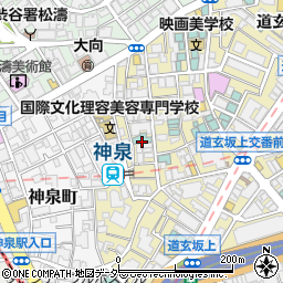 東京都渋谷区円山町15周辺の地図
