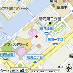 東京都中央区晴海1丁目周辺の地図