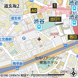 居酒屋 とうか 渋谷周辺の地図