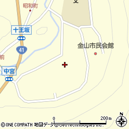 岐阜県下呂市金山町金山2399周辺の地図