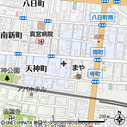 東京都八王子市天神町14周辺の地図