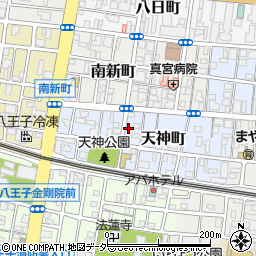 東京都八王子市天神町7周辺の地図