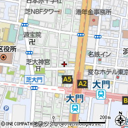 座和めき 浜松町店周辺の地図