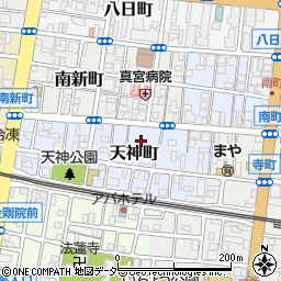 東京都八王子市天神町10-8周辺の地図