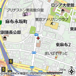 DENTAL　STUDIO　STOD　東麻布歯科周辺の地図