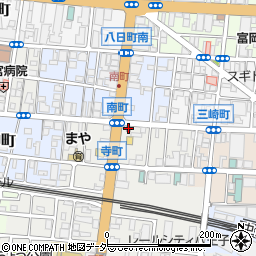 八王子寺町郵便局周辺の地図