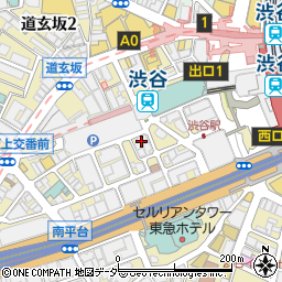 七甲山 渋谷道玄坂店周辺の地図