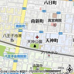 東京都八王子市天神町3周辺の地図