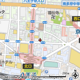 東京都八王子市東町6-2周辺の地図