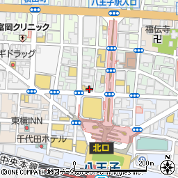 武田塾　八王子校周辺の地図