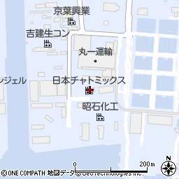 日本チャトミックス周辺の地図