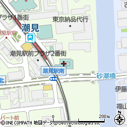 アパホテル東京潮見駅前周辺の地図