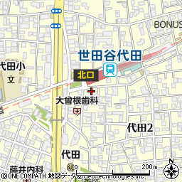 代田東町会会館周辺の地図