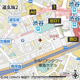 ディプント Di PUNTO 渋谷店周辺の地図