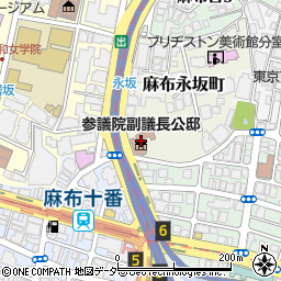 東京都港区麻布永坂町1-25周辺の地図